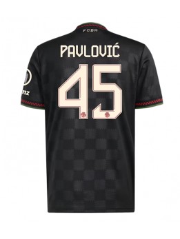 Bayern Munich Aleksandar Pavlovic #45 Replika Tredje Kläder 2025-26 Kortärmad